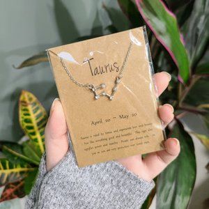 Taurus Astrology Constellation Necklace